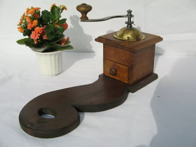 Alte Sitz Kaffeemühle Wandmühle Mokkamühle Coffee Grinder Mill moulin a cafe