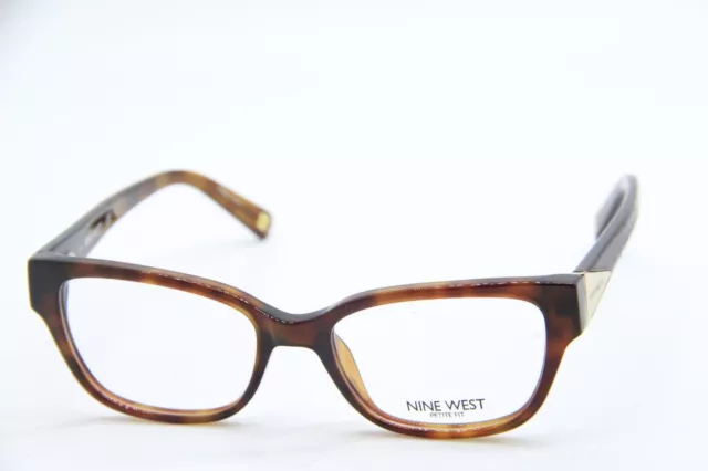 Nine West Nw 5105 233 Havana Gold Authentic Frames Eyeglasses 48-16