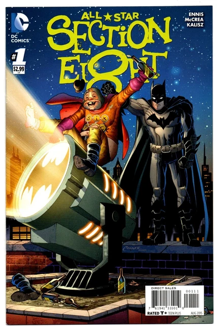 All Star Section Eight #1 DC Comics. Batman