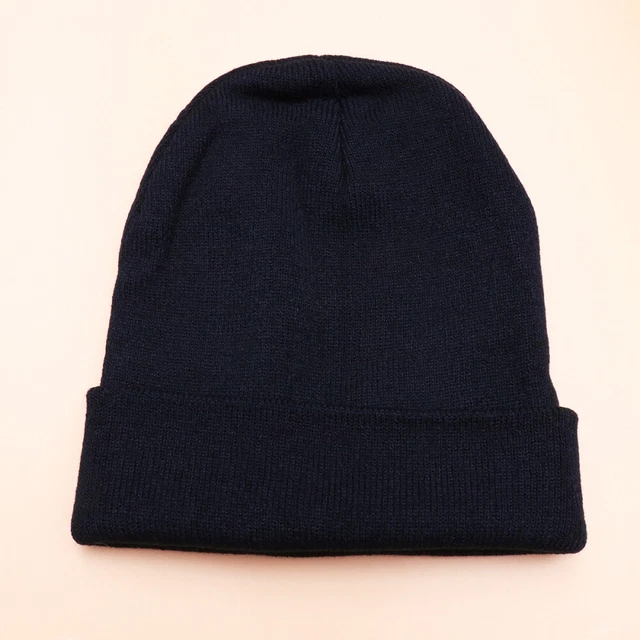 chapeaux chauds hivernaux unisexe couleur du chapeau tricoté headgear chaussage
