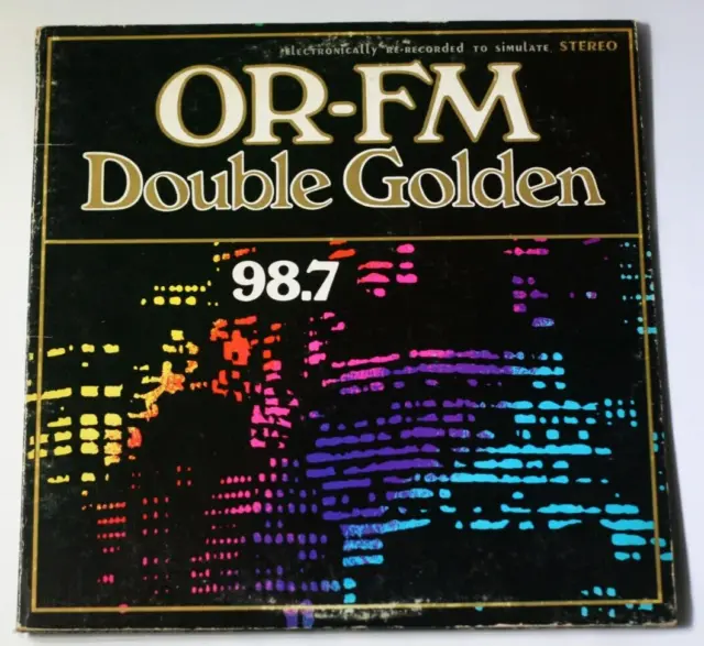 OR-FM Double Golden WOR-FM [NYC] 98.7 1968 DOUBLE LP Post Records