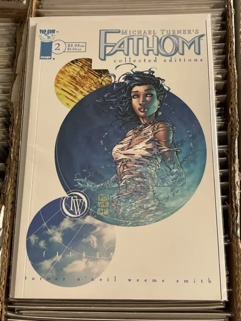 MICHAEL TURNER FATHOM COLLECTED EDITIONS #2 top cow image bad girl aspen 1999