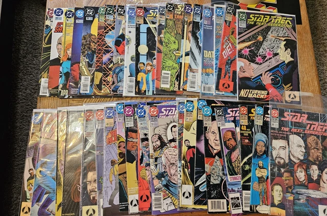DC Star Trek The Next Generation Lot x39 Issues between 20 & 78 Michael Friedman