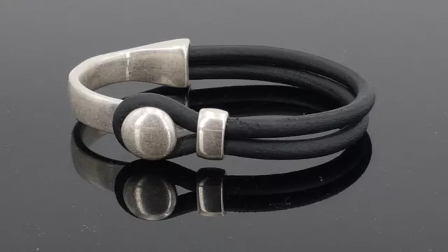 Pulsera Unisex De Cuero, Zamak Uno De Las 50 Pulseras De Yo Contigo