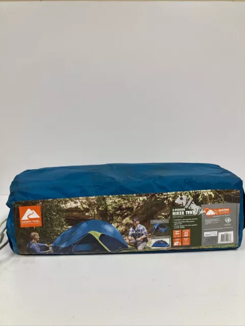 New Ozark Trail 2 Person Hiker Backpacker Camping Tent (W947)