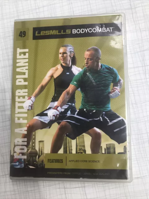 LES MILLS BODYCOMBAT BODY COMBAT 49 DVD, CD and notes £50.00 