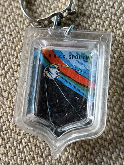 Vintage Keychain Rare USSR Space Shuttle
