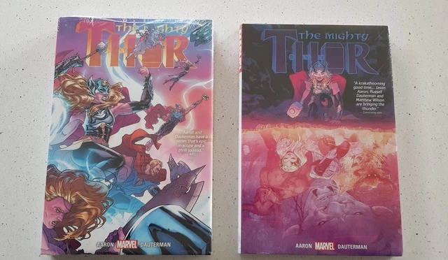 The Mighty Thor By Aaron And Dauterman Hardcover Vol 2 & 3