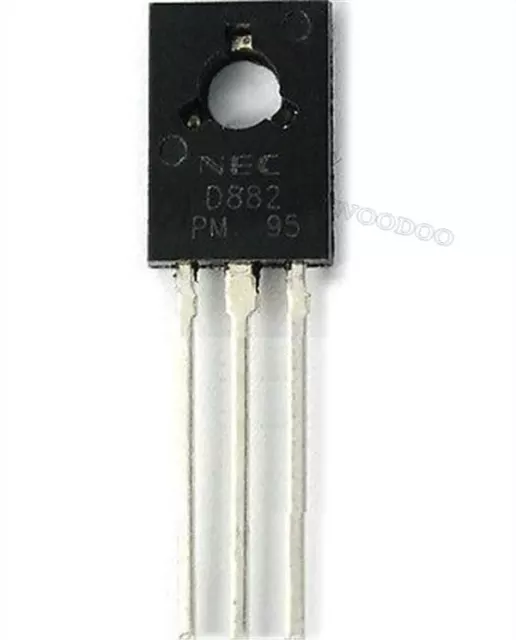 5Pcs Power Transistor 2SD882 D882 882 Npn Silicon Nec TO-126 cr