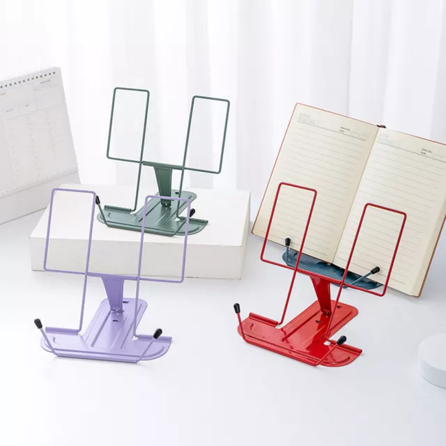 Adjustable Book Holder Stand Reading Books Stand Recipe Cookbook Holder Kitchen