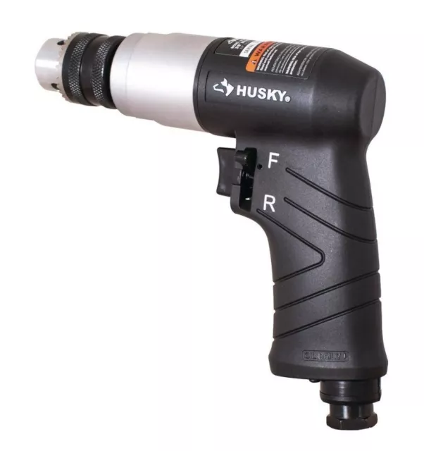 Husky 3/8 in. Taladro reversible con mandril con llave (nuevo)