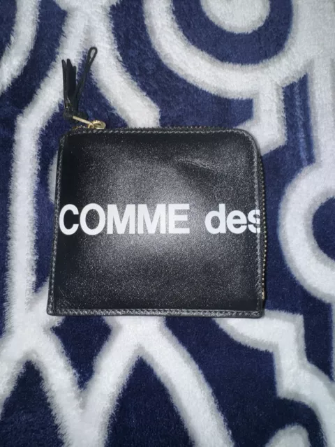 Comme Des Garcons Wallet Maxi Logo Wallet
