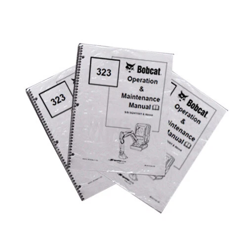 Bobcat T180 Track Loader Operation & Maintenance Manual Owner's Book 3 # 6986999