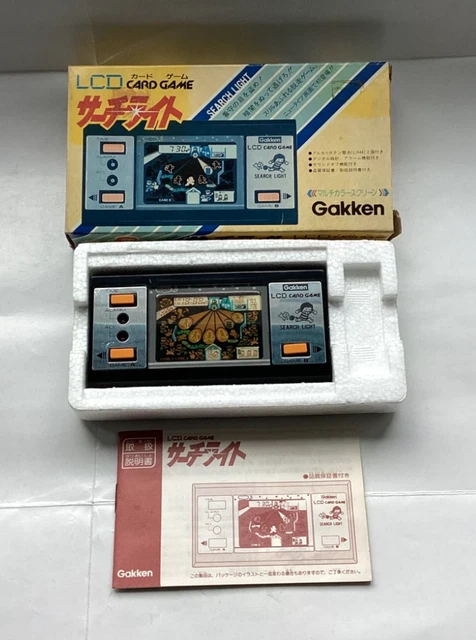 VINTAGE 1983 RARE GAKKEN - SEARCH LIGHT - LCD game - (Very Good