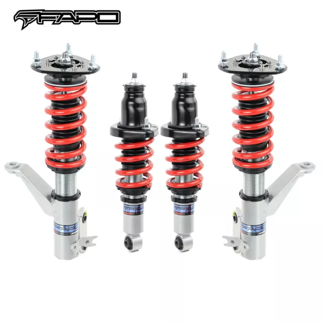 FAPO Full Coilover Suspension lowering kits for Honda Civic EM2 Coupe 2001-2005