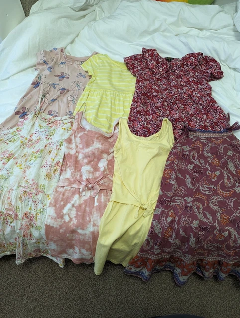 Girls Summer Dresses Bundle - Mixed Brands - Age 5/6