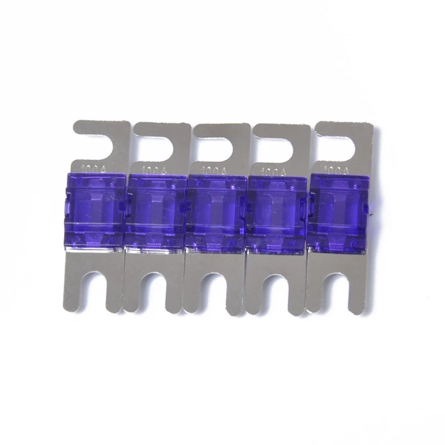 5 pz supporti fusibili di ricambio per auto amplificatore auto