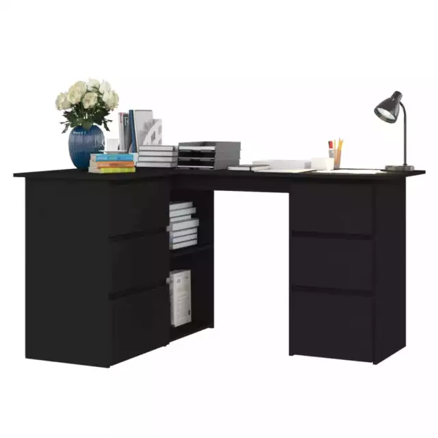 Eck-Schreibtisch | PC-Tisch | Bürotisch | Computertisch | 8 versch. Farben