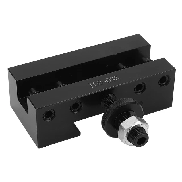 Tool Post Holder Facing Turning Quick Changing Fitting 250‑301 For 13‑18in Lathe