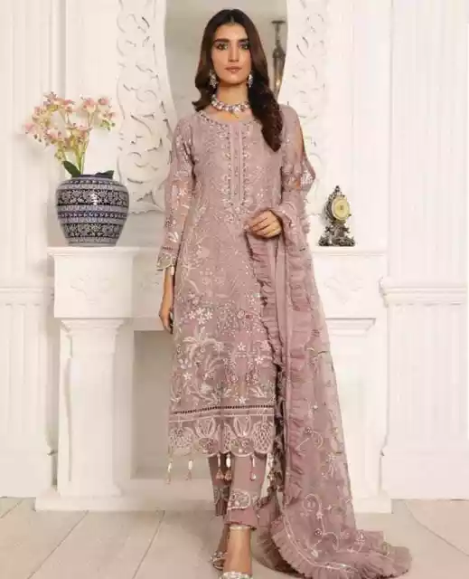 Women Pakistani Designer  Salwar Kameez Palazzo Indian Kurta Dupatta Kurti Gown