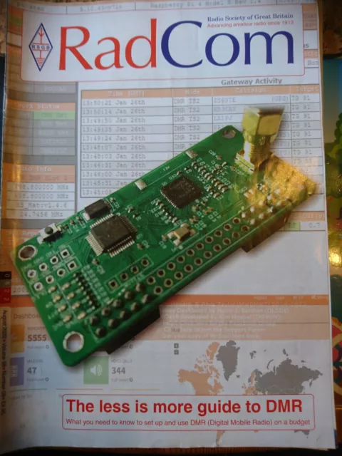 RadCom Magazine Aug'22-DMR on a budget 1mW on 1296MHz ID-52E VR-N7500