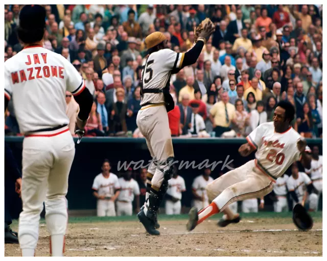MLB 1971 World Series Frank Robinson Baltimore Orioles Sliding 8 X 10 Photo Pic