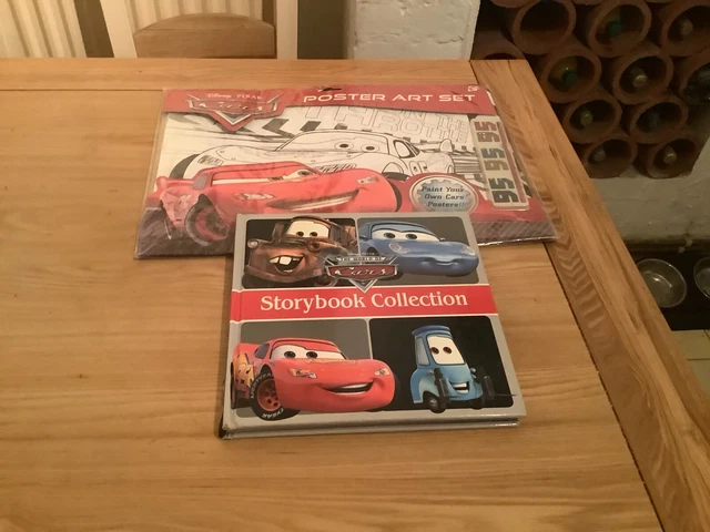 DISNEY - PIXAR Cars Story Book Collection & Poster Art Set. £10.00 ...