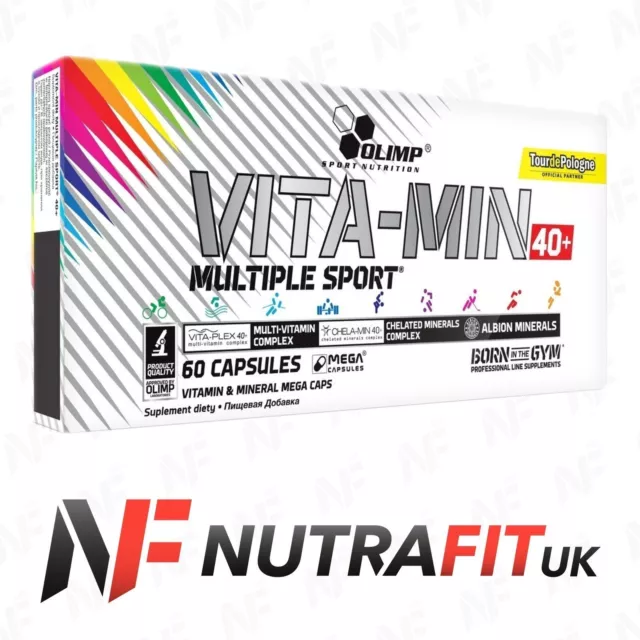 OLIMP VITA-MIN MULTIPLE SPORT 40+ multi vitamins minerals mega caps