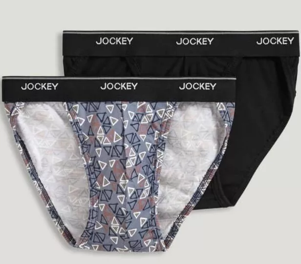 HANES NEW MEN'S Cotton Stretch String Bikinis Comfort Flex Fit Underwear  6-Pack $18.90 - PicClick