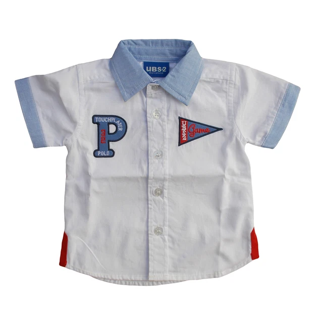 Camicia Bambino Neonato Ubs2 Taglie 3/24Mesi- 0903