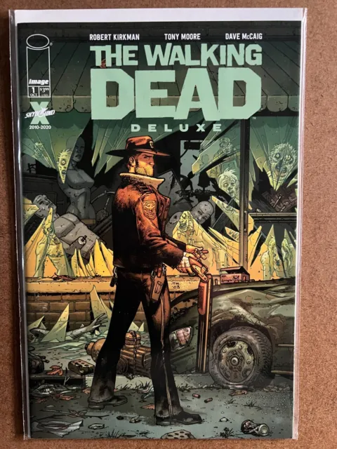 Walking Dead Deluxe #1 Cvr B Tony Moore (Nm) 2020 Image Comics Robert Kirkman