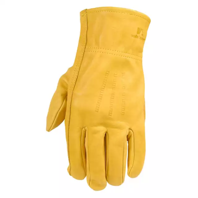6 Paris Wells Lamont Men's Leather Work Gloves 100% Cowhide Leather 2