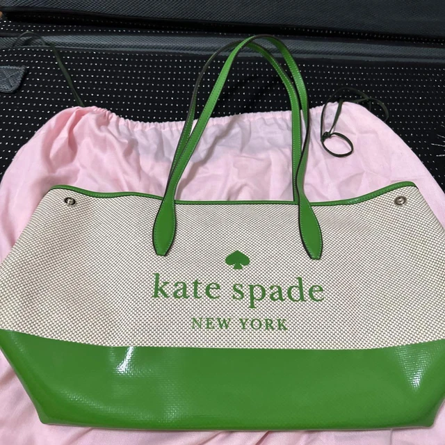 kate spade summer basket bag green 62