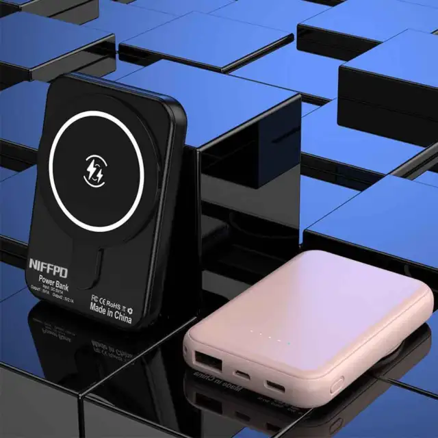 1000000mAh Magnetic Wireless Power Bank Mini Portable External Battery Charger