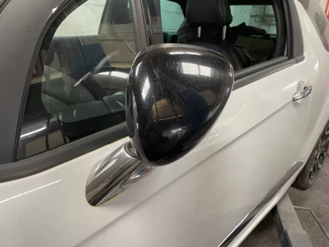 10-18 Citroen Ds3 Passenger Side Power Folding Wing Mirror Black. See Video