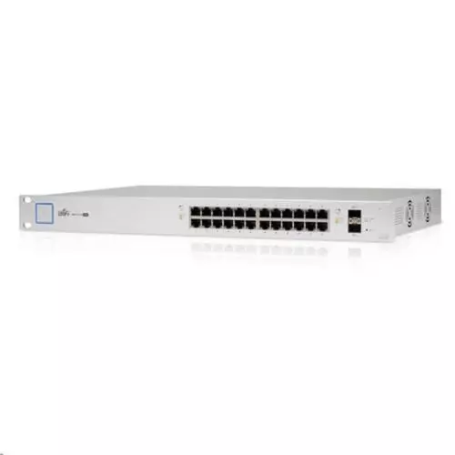 Ubiquiti UniFi Switch US-24-250W 24-Port Gigabit Managed PoE+ Switch with 24 x