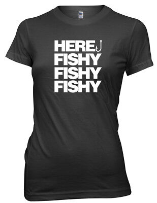 Qui di pesce di PESCE PESCIOLINO FUNNY DONNA T-shirt
