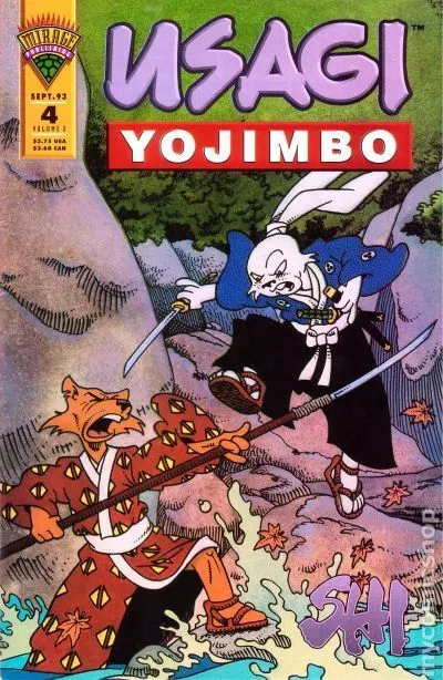 Usagi Yojimbo #4 FN+ 6.5 1993 Stock Image