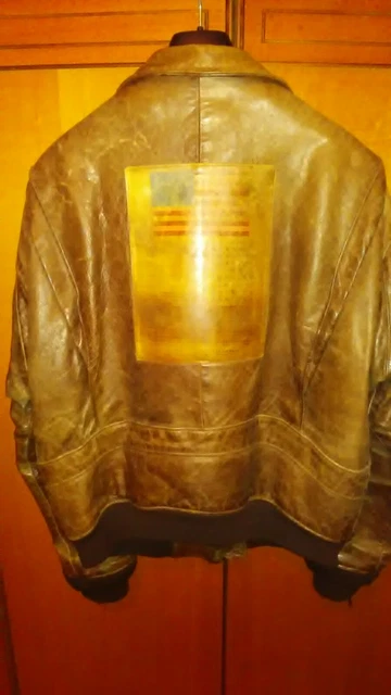 Blouson Avirex G1 édition Limitée - Taille 2XL, Cuir Véritable, Style Bomber Vintage