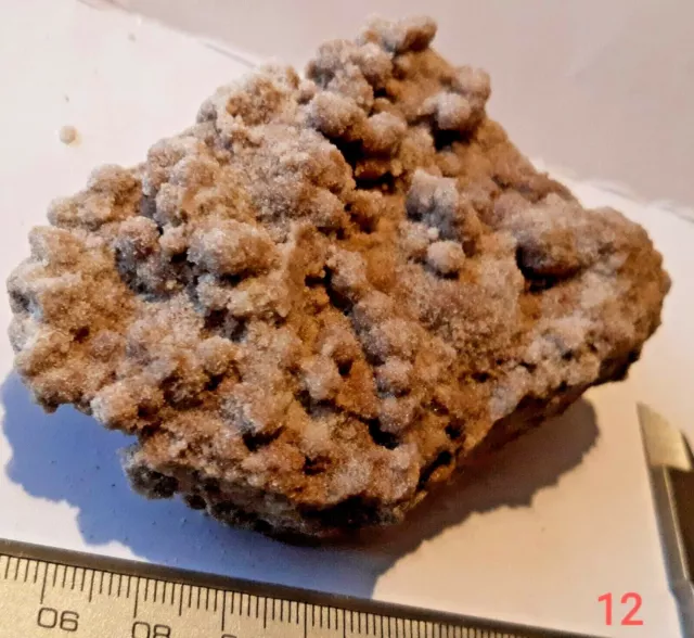 calcite sableuse gogotte France Forêt de l'Oise 8,5cmx6cmx3,5 poids 141 gr