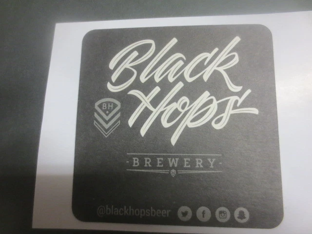 1 only BLACK HOPS Micro BREWERY,Queensland   BEER  COASTER