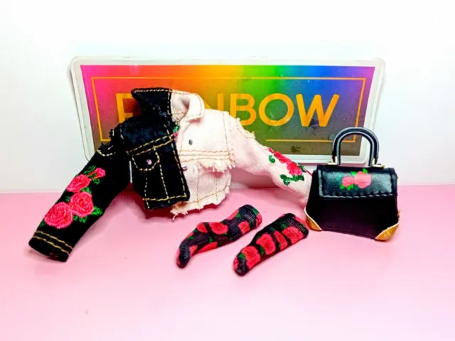 RAINBOW HIGH Doll Bundle #87 R💥 CLOTHES OUTFIT MATCHING Accessories CHECK LIST