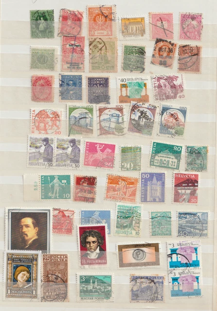 Worldwide Off Paper Packet, 47 Stamps World Wide Collection used Condition WW 77