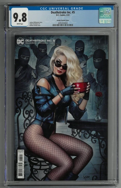 Deathstroke Inc. #5 Szerdy 1:25 Variant CGC 9.8
