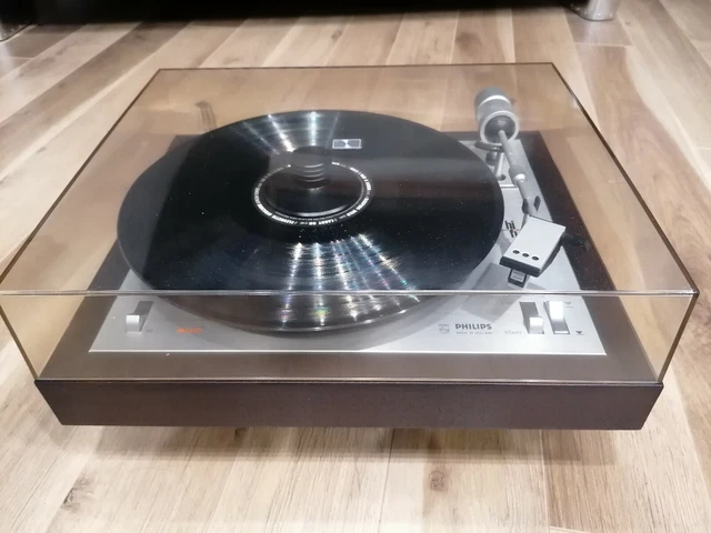 RARE Tourne-Disque Lecteur Vinyle Philips Stéréo 400