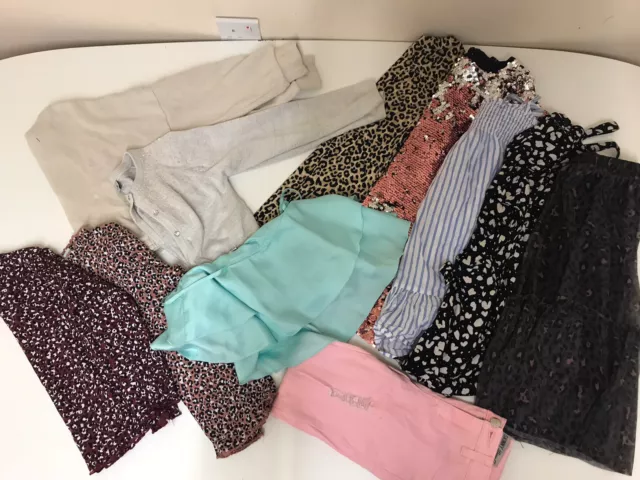 Girls clothes bundle age 7/8 years, h&m, next, river island