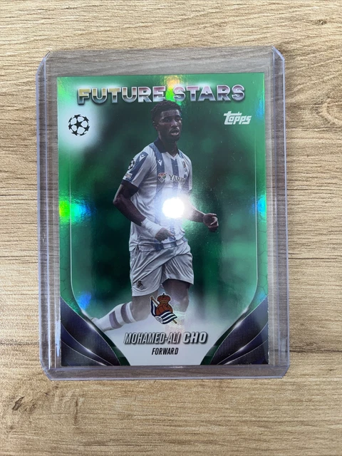 2024 MOHAMED ALI CHO 05/25 TOPPS UEFA CHAMPIONS LEAGUE FUTURE STARS