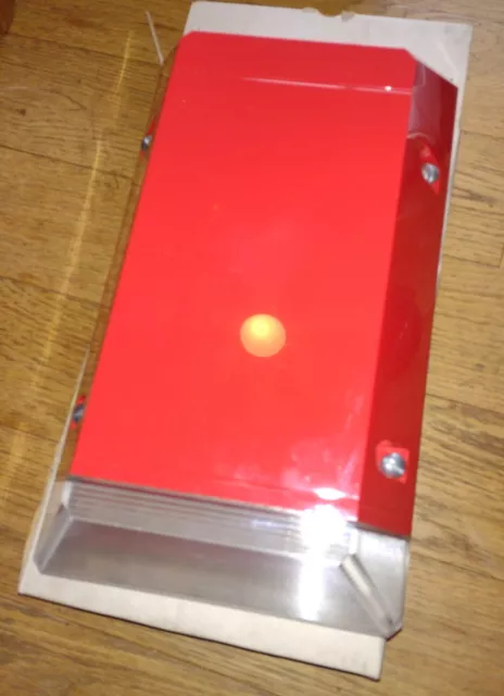 Scatola campanello allarme manichino/decoy - Copertina rossa con obiettivo (LED lampeggiante)