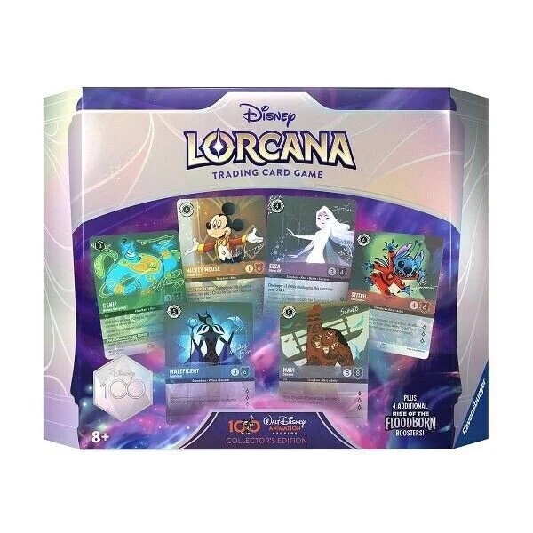 LORCANA RISE OF the Floodborn Disney 100 Collectors Edition Gift Set *PREORDER* 110.00 PicClick