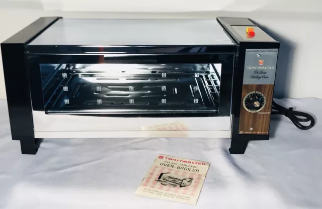 General Electric GE Versatron Continuous Cleaning Counter Toaster